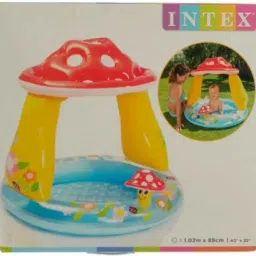 Mushroom (IND*428) Baby Pool Swimming Pool Portable Pool with pump Inflatable Swimming Pool-35