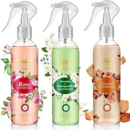 English Leather Rose, Jasmine & Rajanigandha and Sandal, Air Freshener Spray-10