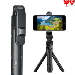 Worricow New Arrival High Quality Selfie Stick multi-function Wireless Bluetooth Tripod-image-22
