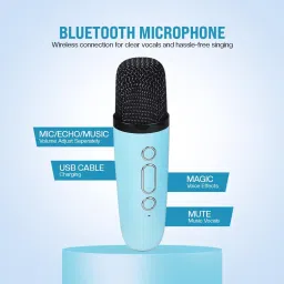 Silayi Karaoke Sound System Speaker with Mic Speaker Mount image 5