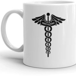 Printed "DOCTOR'S LOGO" Ceramic Coffee Mug-image-67