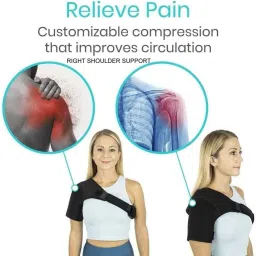 Shoulder support Shoulder Pain Relief Shoulder Brace Immobilizer Belt (Right) Shoulder Support-44