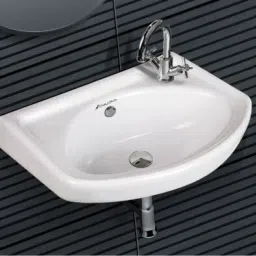 ceramic white wall hung basin Preimum Grade Ceramic's Wallmounted Western Commode Wall Hung Basin-image-3