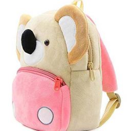 Blue Tree Cute Kids Backpack Toddler Bag Plush Animal Cartoon Mini Travel Bag for Baby Girl Boy 1-6 Years (Koala) 10 L Backpack (Pink) School Bag-3