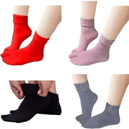 Women Solid Ankle Length-image-10