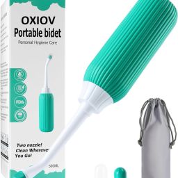 Portable bidet, Jet Spray for Toilet | Retractable, 2 angled Nozzles M41 Manual Bidets-image-72