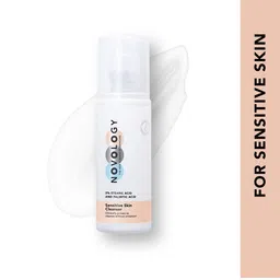Novology Gentle Face Cleanser for Sensitive Skin with Stearic Acid & Palmitic Acid - 180 g image 1