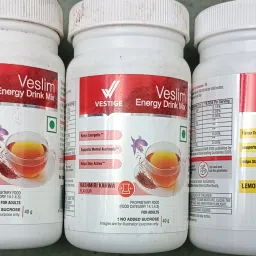 Veslim Energy Drink Mix Kasmiri Khawa 40g*2 Lemon 50g Nutrition Drink-image-24