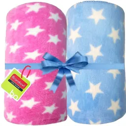 Polka Single Swaddling Baby Blanket for AC Room-image-13