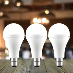 Emergency 12W Inverter LED Bulb with 2000mAh Rechargeable Battery Pack of 3 N469 4 hrs Bulb Emergency Light-image-94