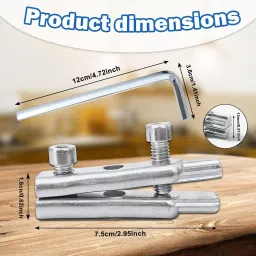 clefairy Broken Pipe Extractor Tool for Damaged Bolt and Faucet Removal Pipe Screw Remover and Easy Out Valve Extractor Set for Stripped image 3