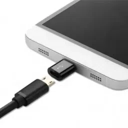 Skymac Multicolor USB Type-B to USB Type C Power Sharing Converter (Pack of 3) Phone Converter image 5