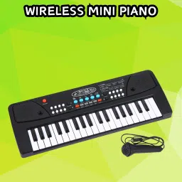 (Piano Keyboard) Toy with 37 Key, Recording and Mic, Adapter for DC Power W162 (Piano Keyboard) Toy with 37 Key, Recording and Mic, Adapter for DC Power W162 Analog Portable Keyboard-picture-3