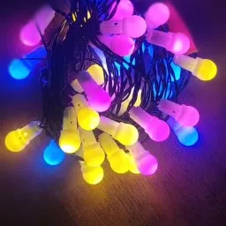 45 LEDs 1220 m Multicolor, Blue, Gold, Pink Color Changing Ball Rice Lights-image-64