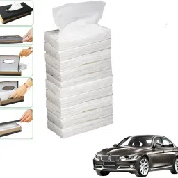 10 SET REFILLER WITH 100 PULLS (200 SHEETS) FOR BMW Series3 Vehicle Tissue Dispenser-image-35