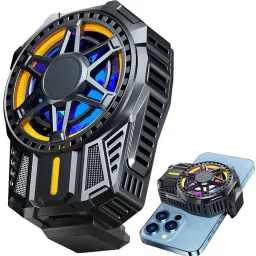WRADER SL01 Magnetic Absorption Mobile Cooling Fan Perfect for Gaming Filming Sessions Cooling Pad-39