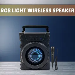 FRONY 301 (PORTABLE BLUETOOTH SPEAKER) with Karaoke Mic, 6Hrs Playtime GR334 5 W Bluetooth Laptop/Desktop Speaker-25