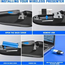 house of common pointer presenter 1 usb with type c clicker Presenter image 3