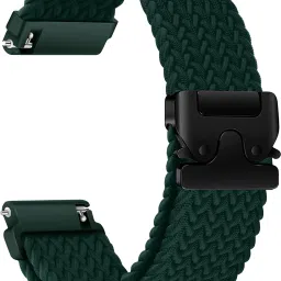 ACM Watch Strap Woven Braided Clipper 22mm for Noise Colorfit Pulse 4 Smartwatch 3630488 mm Fabric Watch Strap-32
