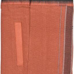TUNI MANI Rudratcha Border Velcro Pocket Dhoti Solid Men Dhoti-image-91