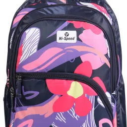 Large 31 L Laptop Backpack Schoolbag For Primary School Students,With Printed Design 7 - 12 Years (Black-image-3