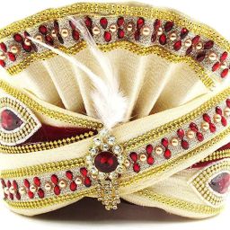 RAM MURTI ENTERPRISES Self Design Pagri-image-81