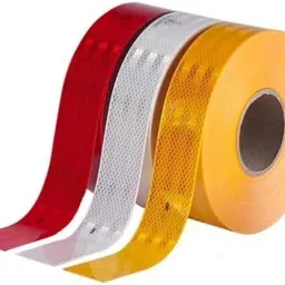 3M High Intensity Warning Retro Reflective Reflector Radium Conspicuity Sticker 50.8 mm x 6000 m Red, White, Yellow Reflective Tape-20