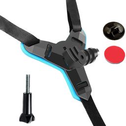 Nizix GoPro Hero 9/8/7/6 Helmet Chin Mount – With Mobile Clip & Screw Set Strap-13