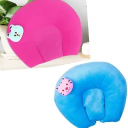 Mustard Pillow For Newborn Baby Round Head Shaping Baby Pillow Microfibre Toons & Characters Baby Pillow Pack of 1-image-77