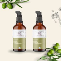 Organic Olive Oil Hair, Skin and Baby Massage Hair Oil 100 ml Pack of 2 Hair Oil-image-37