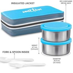 lunch box 01 2 Containers Lunch Box-image-30