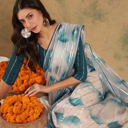 Sangria Woven Design Organza Sarees-image-64