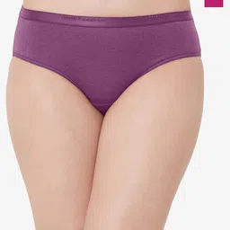 Inner Sense Pack Of 2 Organic Cotton Hipster Briefs ISP002-Sangria_Deep Purple-image-75