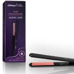 Litmus Do-it-Yourself Hair Straightener HS11 (Black Gold) | 3D Floating Ceramic Plates | Suitable for all Hair Types Hair Straightener-2