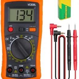 VC830L Digital Multimeter kit with Buzzer AC DC Voltage Tester & Ohm Amp Tester Digital Multimeter-1