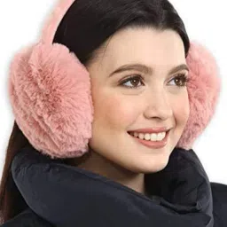 Faux Fur Winter Outdoor Accessory Foldable Ear Muffs/Warmer for Girls & Women for protection from Cold, Ideal Head/Hair Accessory during winters Ear Muff-image-53
