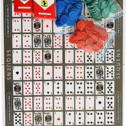 sequence Board Game An Exciting Game Of Strategy Challenging Card Game for Ages 7 & Above Strategy & War Board Game image 3