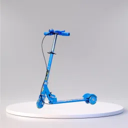New Road Runner Scooter Adjustable Height, Foldable, LED PU Wheels and Bell-2