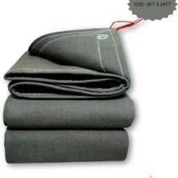 Canvas Tarpaulin 9x24ft – 610 GSM Heavy Duty Waterproof Cover Tent - For Outdoor use, tent, farm equipment, construction sites, and rain protection-image-32