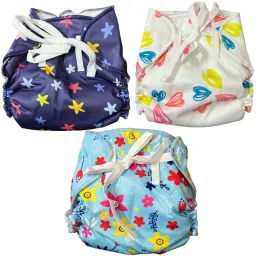 Smart Padded Baby Printed Nappy/Langot Gentle Elastic Super Dry Feel Layer A1-22