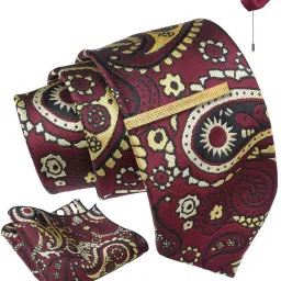 AXLON Silk Cufflink & Tie Pin Set-image-45