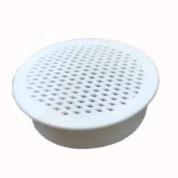 Round Wall Air Hole Closer Mosquito Net Dust Controller White - 6 Pcs (2 IN) Insect Net-2