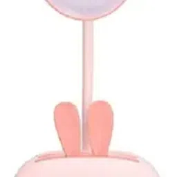 Cartoon Pig LED Pen Holder Stand Pencil Sharpener Stationery Organiser for kids Table Lamp-14