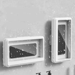 DIKPULGROUP Bathroom Wall Mount Phone Holder Case Headphone Stand-picture-27