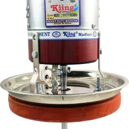 Madhani Machine with Double Thali 2 way Rotating Curd percolator Butter Maker Churn-45