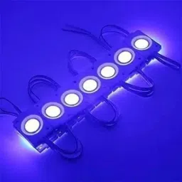 strawhat (20Pes, Blue)24 Volt 2.4 Watt DC Coin LED Module Light Lamp For Multipurpose Use Fog Lamp Truck, Van LED (24 V, 2.4 W) image 3