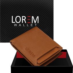 Men Casual, Evening/Party, Formal Tan Artificial Leather Wallet - Mini-image-19