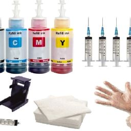 Salty 98 44 741 & PG 810 47 88 89 Black + Tri Color Combo Pack Ink Cartridge-picture-14
