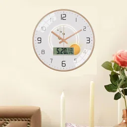 Analog-Digital 29.5 cm X 29.5 cm Wall Clock-2