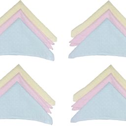 Johnnie Boy handkerchief for Girls, women , Ladies, Kids Towel Soft check design ["Multicolor","Blue","Pink","Grey"] Handkerchief-14